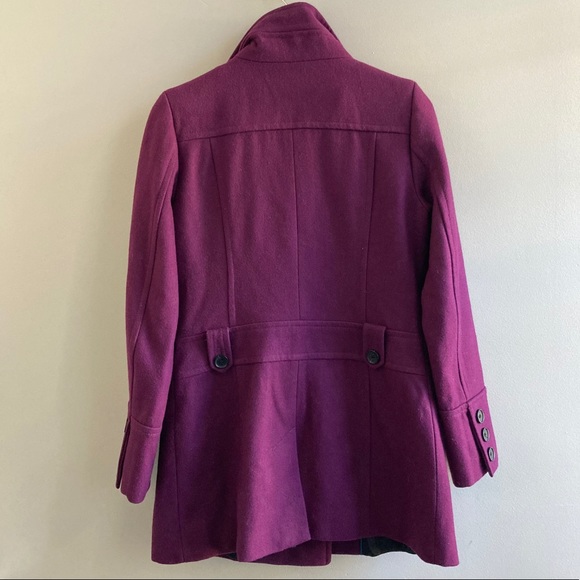 Tommy Hilfiger Purple Peacoat Size 10 - Picture 2 of 13